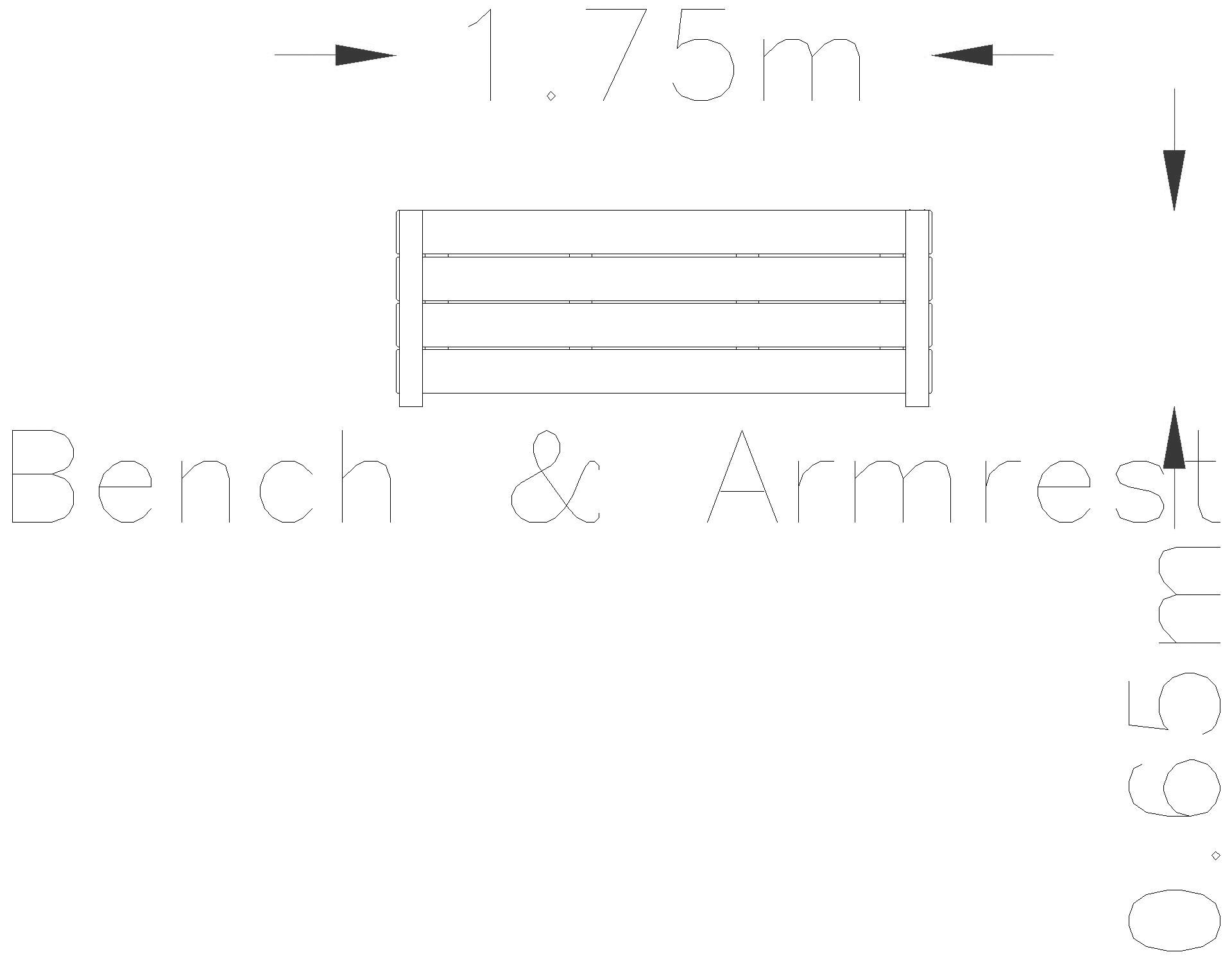 Parkmoebelserie Rosenlund