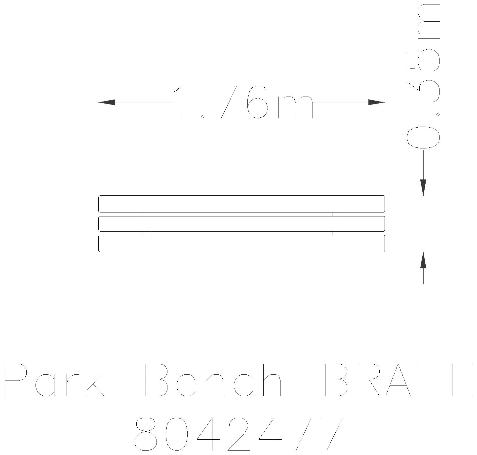 Parkmoebelserie BRAHE