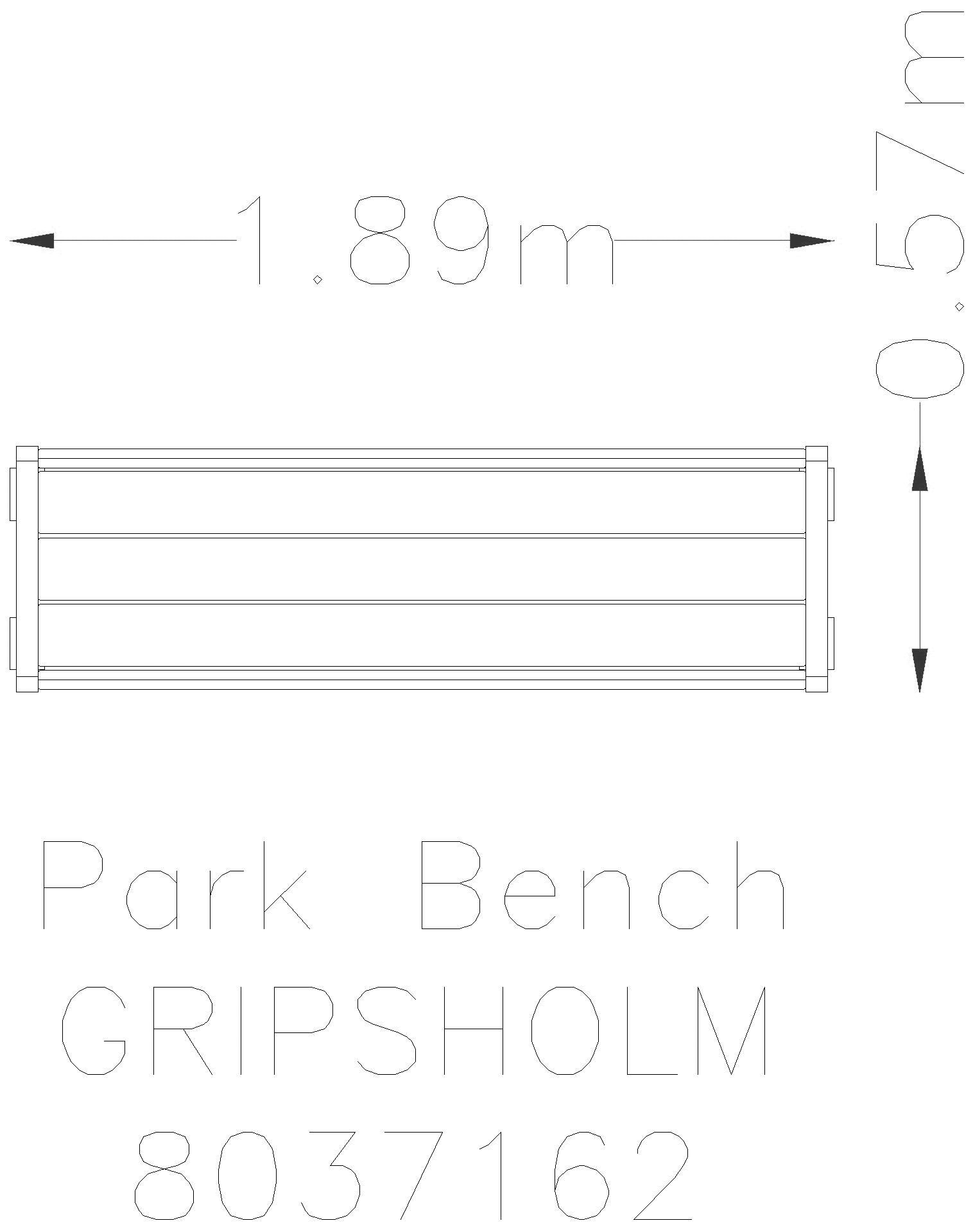 HAGS - Parkmoebelserie GRIPSHOLM