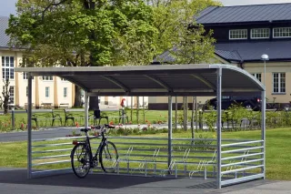 Fahrradständer und Fahrradüberdachungen Fahrradständer und Fahrradüberdachungen