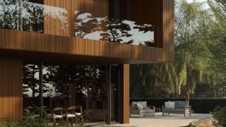Fassadenbekleidung in Holzoptik aus Advanced Polymer | Kerama