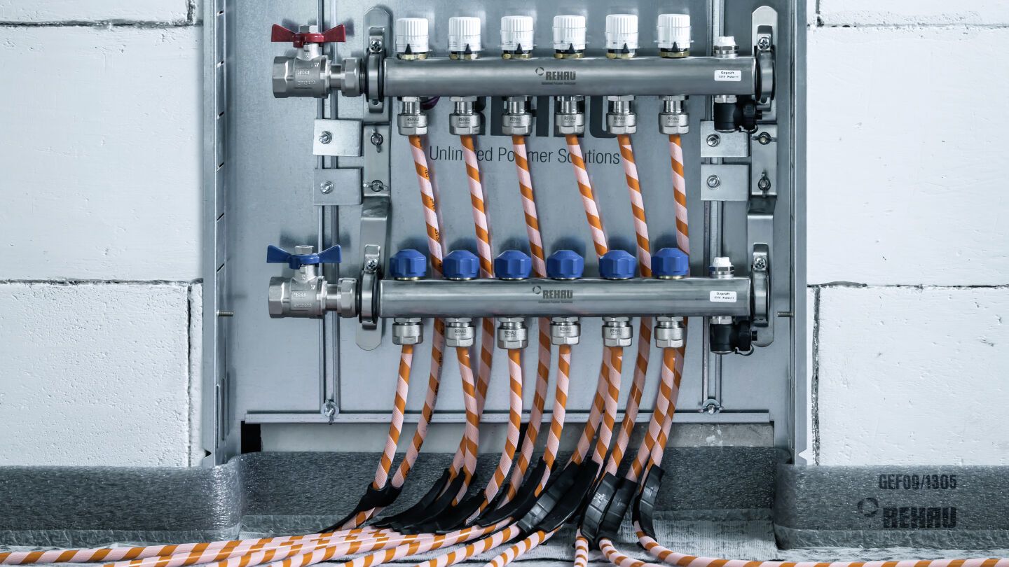 Verteilertechnik für Heizen und Kühlen