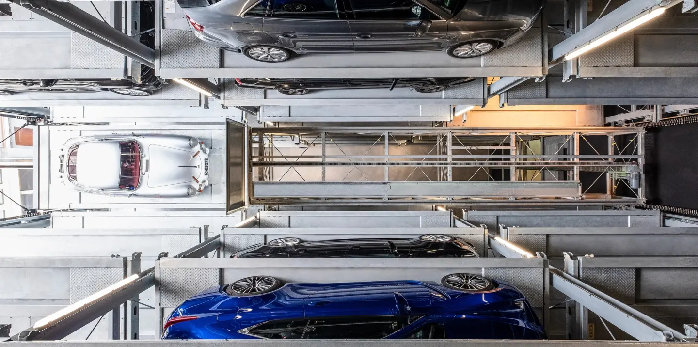 Voll- und halbautomatische Auto-Parksysteme Voll- und halbautomatische Auto-Parksysteme