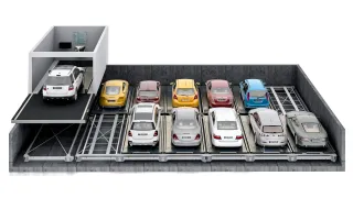 Voll- und halbautomatische Auto-Parksysteme Voll- und halbautomatische Auto-Parksysteme