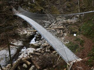 Webnet-Struktur für Hängebrücke