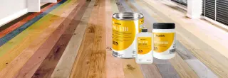 Parkett grundieren und colorieren mit individueller Holzoptik Parkett grundieren und colorieren mit individueller Holzoptik