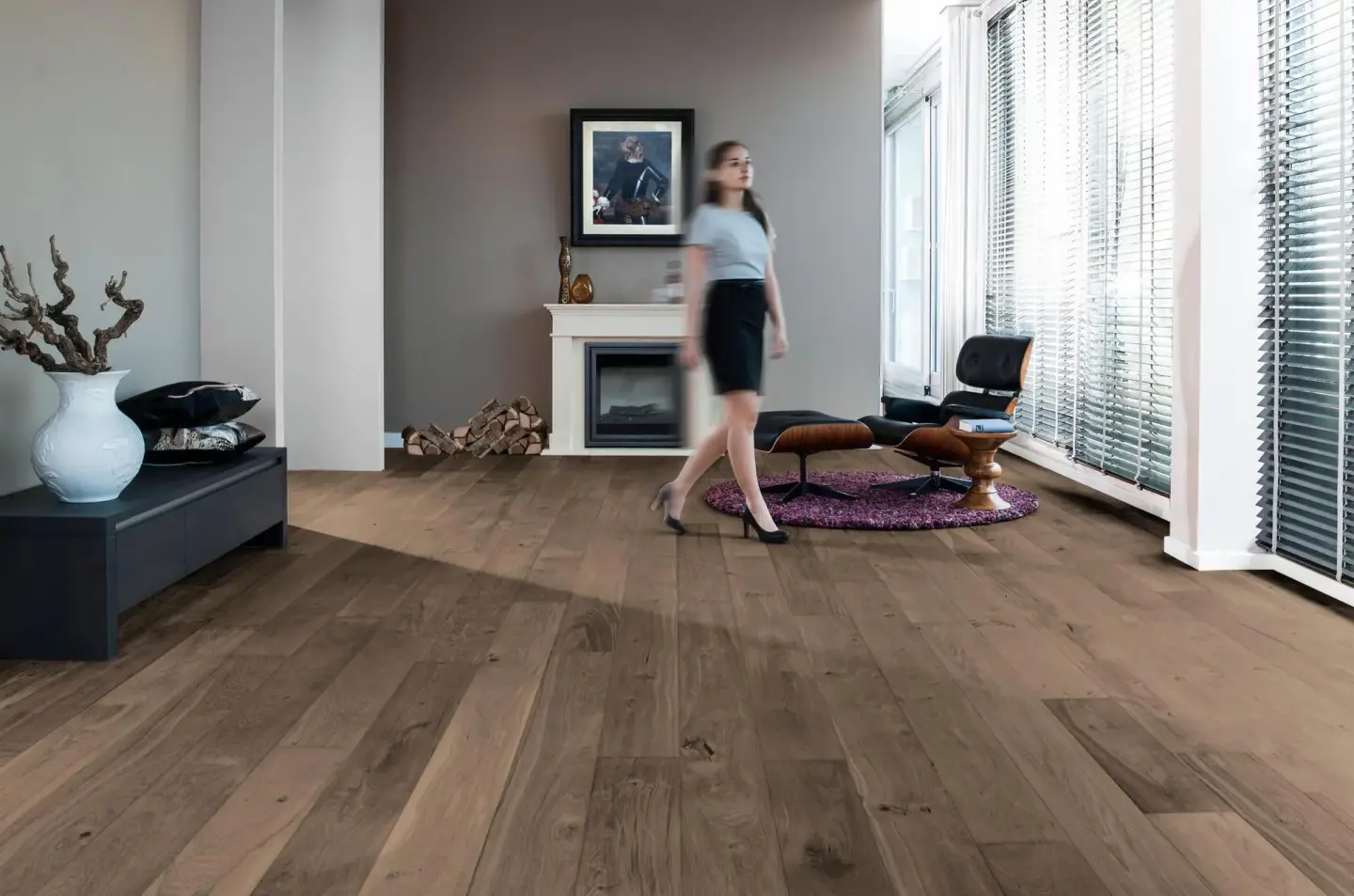 Parkett grundieren und colorieren mit individueller Holzoptik Parkett grundieren und colorieren mit individueller Holzoptik