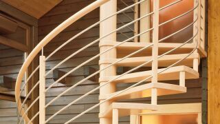 Spindeltreppen aus Holz
