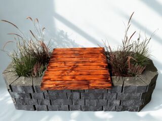 Nehmen Sie Platz – auf CO₂-neutralen Gartenbänken