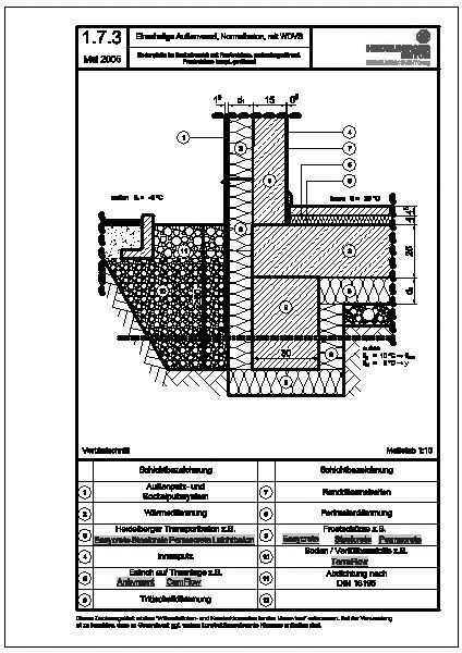CADDetail 1.7.3_Bodenplatte im Sockelbereich mit Frostschürze