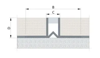 CS MIFASOL® -Dehnungsfugen-Profile CS MIFASOL® -Dehnungsfugen-Profile