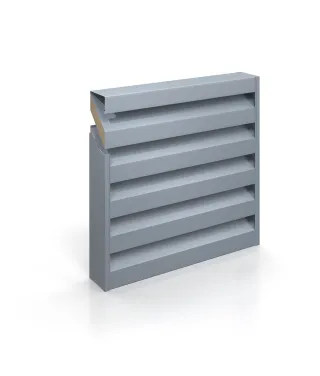 A-150S - Wetterschutzgitter mit Schalldämmung
