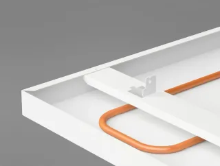 Ecophon Akustik-Deckensegel und Baffeln Ecophon Akustik-Deckensegel und Baffeln