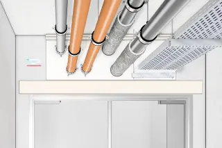Brandschutz durch Abschottung von Rohr und Kabeldurchführungen Brandschutz durch Abschottung von Rohr und Kabeldurchführungen