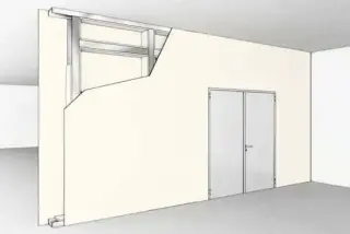 Brandschutz für  Wände und Glaselemente in Wänden Brandschutz für  Wände und Glaselemente in Wänden