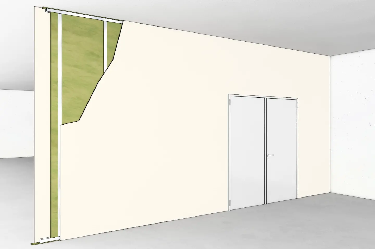 Brandschutz für  Wände und Glaselemente in Wänden Brandschutz für  Wände und Glaselemente in Wänden