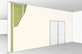 Brandschutz für  Wände und Glaselemente in Wänden Brandschutz für  Wände und Glaselemente in Wänden