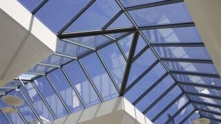 Echtglas-Oberlichter: ​​Glaspyramide GLP