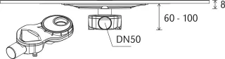 Duschrinnensystem IndorTec® FLEXDRAIN Duschrinnensystem IndorTec® FLEXDRAIN
