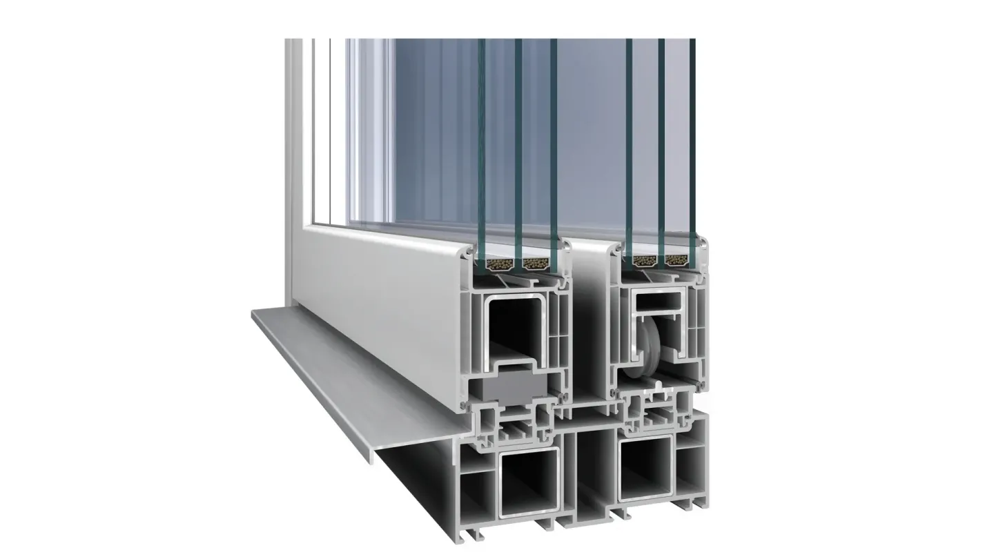 Fensterprofilsystem Elegant und Schiebesysteme Fensterprofilsystem Elegant und Schiebesysteme