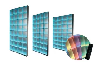 Light My Wall: Beleuchtete Glasbausteinwände Light My Wall: Beleuchtete Glasbausteinwände