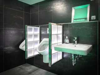 Light My Wall: Beleuchtete Glasbausteinwände Light My Wall: Beleuchtete Glasbausteinwände