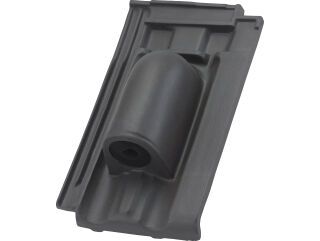 Randers Tegl - Randers Tegl MULDEN-VARIABEL Doppelmuldenfalzziegel Solaranschlussziegel