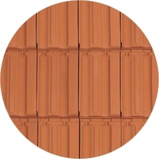 Randers Tegl MULDEN-VARIABEL Doppelmuldenfalzziegel Knickdachziegel