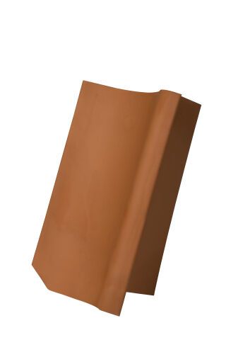 Randers Tegl Hohlpfanne Kurzschnitt Ortgangziegel