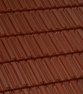 Randers Tegl MULDEN-VARIABEL Doppelmuldenfalzziegel Flächenziegel Randers Tegl - Randers Tegl MULDEN-VARIABEL Doppelmuldenfalzziegel Flächenziegel