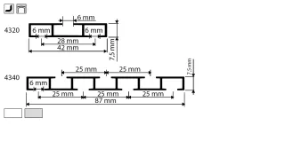 erfal Vorhangschienen erfal Vorhangschienen