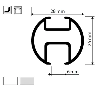 erfal Vorhangschienen erfal Vorhangschienen