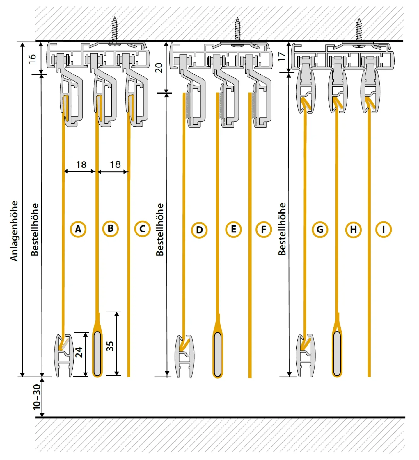erfal Flächenvorhänge erfal Flächenvorhänge