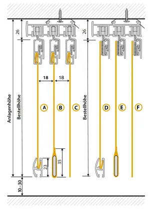 erfal Flächenvorhänge erfal Flächenvorhänge