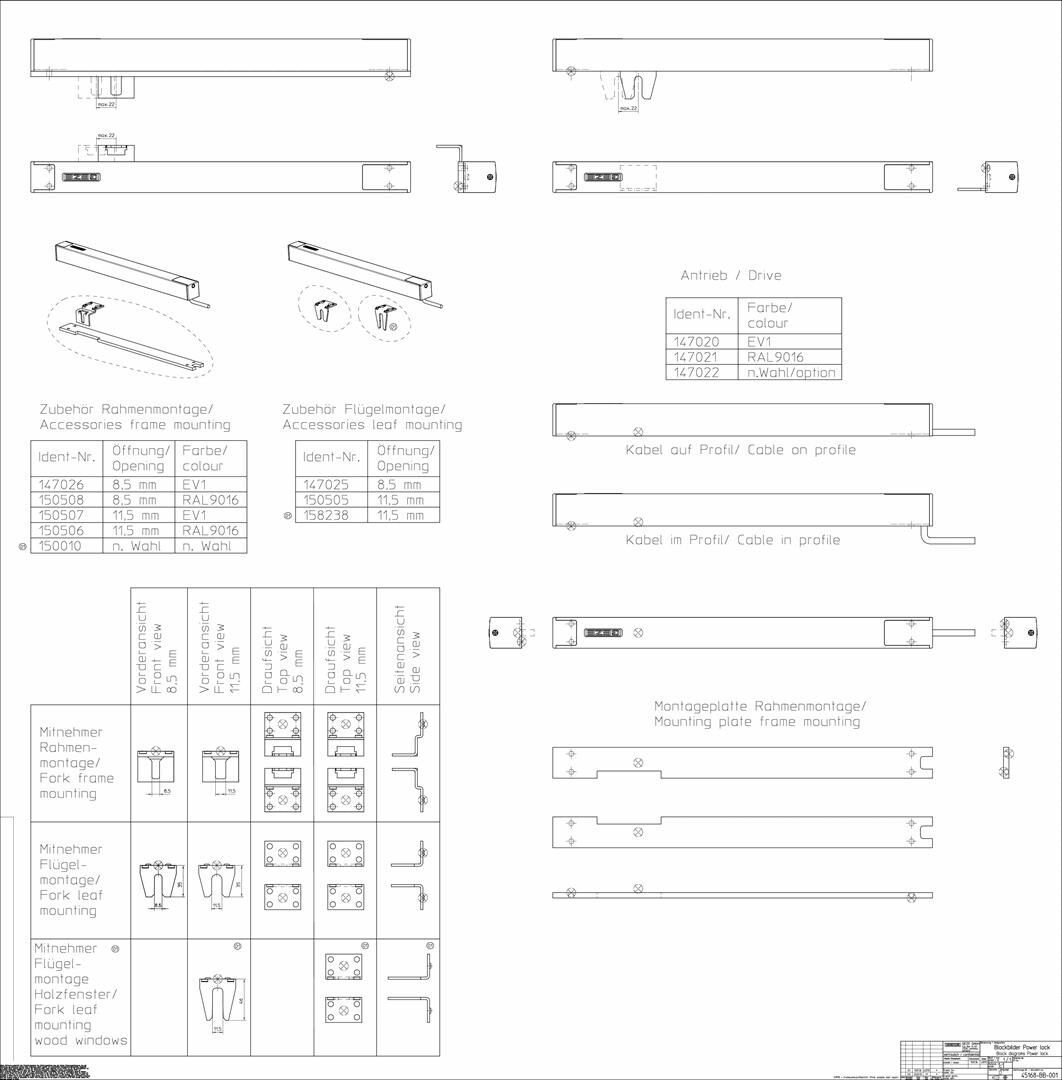 Verriegelungsantriebe