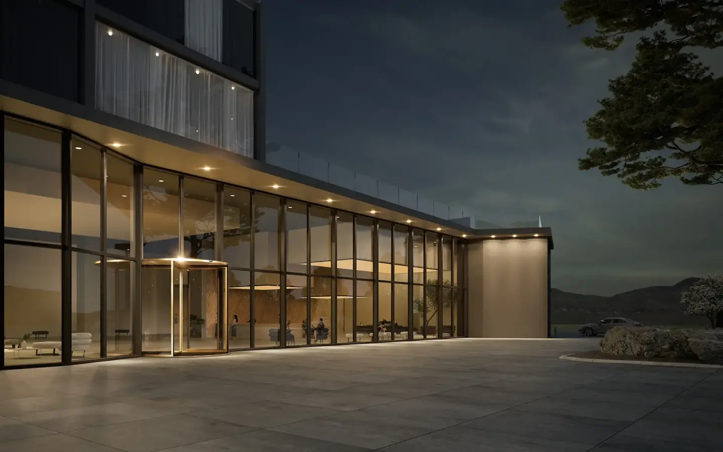 Automatische und manuelle Karusselltüren von GEZE Automatische und manuelle Karusselltüren von GEZE