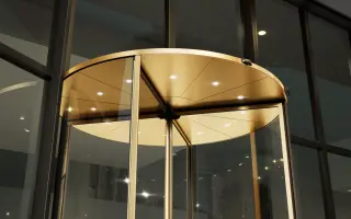 Automatische und manuelle Karusselltüren von GEZE Automatische und manuelle Karusselltüren von GEZE