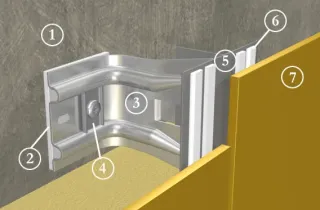 Metall-Unterkonstruktion FacaTec für vorgehängte hinterlüftete Fassaden Metall-Unterkonstruktion FacaTec für vorgehängte hinterlüftete Fassaden
