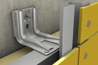 Metall-Unterkonstruktion FacaTec für vorgehängte hinterlüftete Fassaden Metall-Unterkonstruktion FacaTec für vorgehängte hinterlüftete Fassaden