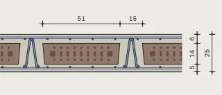 Lehm-Beton-Verbunddecke Lehm-Beton-Verbunddecke