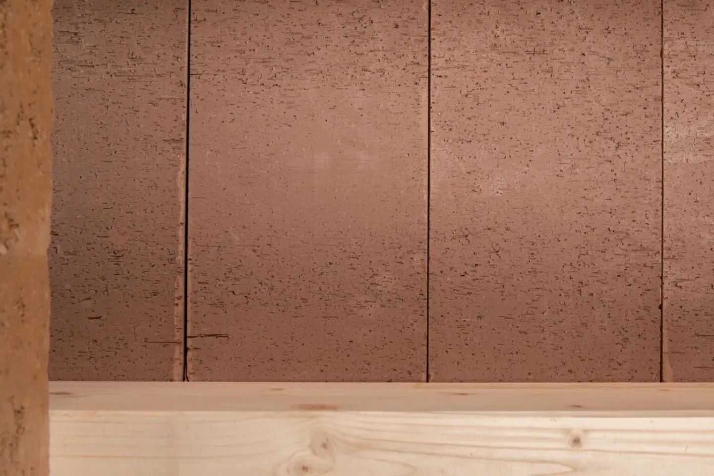 Holz-Lehm-Einhängedecke Holz-Lehm-Einhängedecke