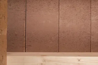 Holz-Lehm-Einhängedecke Holz-Lehm-Einhängedecke