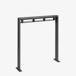 Fahrradparker und Fahrradanlehnbügel als Einzel- oder Reihenanlage Fahrradparker und Fahrradanlehnbügel als Einzel- oder Reihenanlage