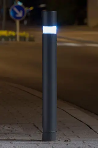 Absperrpfosten und -poller, Versorgungspoller und Leuchtpoller Absperrpfosten und -poller, Versorgungspoller und Leuchtpoller