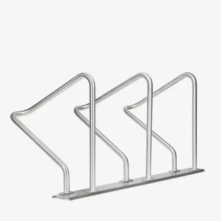 Fahrradparker und Fahrradanlehnbügel als Einzel- oder Reihenanlage Fahrradparker und Fahrradanlehnbügel als Einzel- oder Reihenanlage