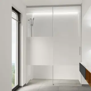 Glas-Duschen mit Pendel-, Schiebe-, Falt- oder Drehtür, Walk-In-Lösungen Glas-Duschen mit Pendel-, Schiebe-, Falt- oder Drehtür, Walk-In-Lösungen