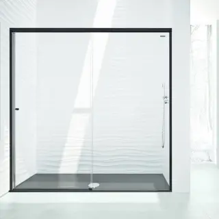 Glas-Duschen mit Pendel-, Schiebe-, Falt- oder Drehtür, Walk-In-Lösungen Glas-Duschen mit Pendel-, Schiebe-, Falt- oder Drehtür, Walk-In-Lösungen
