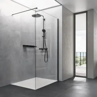 Glas-Duschen mit Pendel-, Schiebe-, Falt- oder Drehtür, Walk-In-Lösungen Glas-Duschen mit Pendel-, Schiebe-, Falt- oder Drehtür, Walk-In-Lösungen