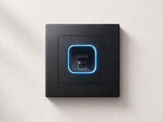 Zutritt per Fingerprint im Schalterprogramm und in der Sprechanlage