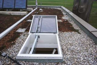LAMILUX Rauchlift Flachdach Fenster F100
